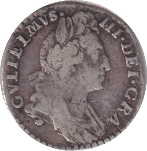 1697 SIXPENCE ( NVF ) - SIXPENCE - Cambridgeshire Coins