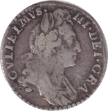 1697 SIXPENCE ( NVF ) - SIXPENCE - Cambridgeshire Coins