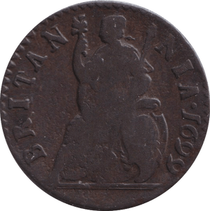 1699 FARTHING ( GF ) - FARTHING - Cambridgeshire Coins