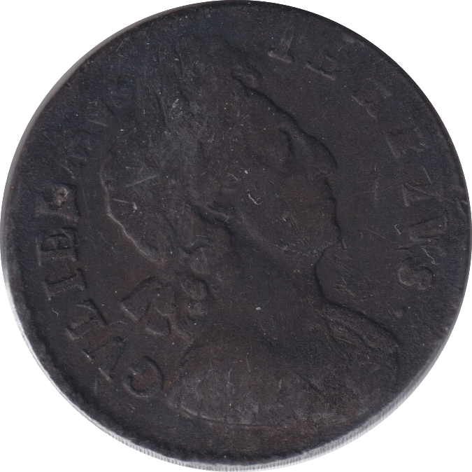1699 HALFPENNY ( FINE ) - WORLD COINS - Cambridgeshire Coins