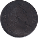 1699 HALFPENNY ( FINE ) - WORLD COINS - Cambridgeshire Coins