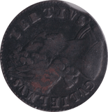 1700 HALF PENNY ( FINE ) - HALFPENNY - Cambridgeshire Coins
