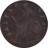 1700 HALF PENNY ( VF ) - HALFPENNY - Cambridgeshire Coins