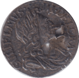 1700 HOLED MAUNDY ONE PENNY ( GVF ) - MAUNDY ONE PENNY - Cambridgeshire Coins