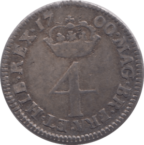 1700 MAUNDY FOURPENCE ( GF ) - MAUNDY FOURPENCE - Cambridgeshire Coins