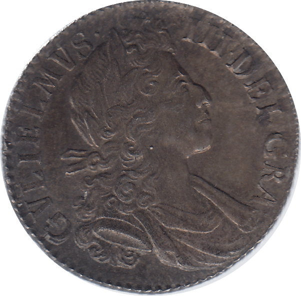 1700 SILVER SHILLING WILLIAM III ( UNC ) - SHILLING - Cambridgeshire Coins