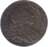 1700 SILVER SHILLING WILLIAM III ( UNC ) - SHILLING - Cambridgeshire Coins