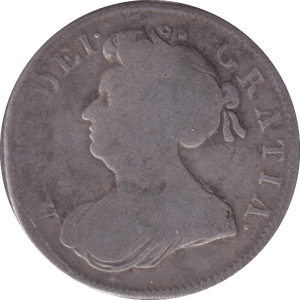 1702 SHILLING ( FINE ) - SHILLING - Cambridgeshire Coins