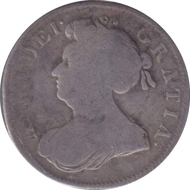 1702 SHILLING ( FINE ) - SHILLING - Cambridgeshire Coins