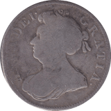 1702 SHILLING ( FINE ) - SHILLING - Cambridgeshire Coins