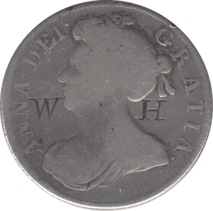 1702 SHILLING ( FINE ) - SHILLING - Cambridgeshire Coins
