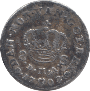 1702 SILVER DENMARK 8 SKILLING - SILVER WORLD COINS - Cambridgeshire Coins