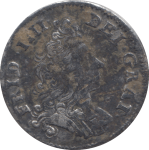 1702 SILVER DENMARK 8 SKILLING - SILVER WORLD COINS - Cambridgeshire Coins