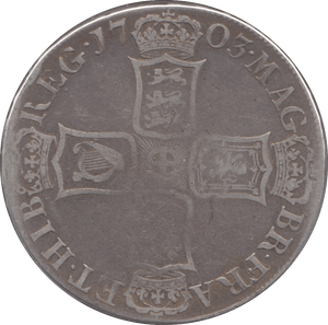 1703 CROWN ( GF ) VIGO - CROWN - Cambridgeshire Coins