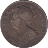 1704 HALFCROWN ( GF ) - HALFCROWN - Cambridgeshire Coins