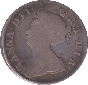 1705 SHILLING ( FINE ) - SHILLING - Cambridgeshire Coins