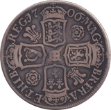 1706 HALFCROWN ( FINE ) - HALFCROWN - Cambridgeshire Coins