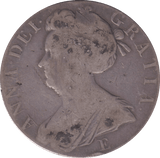 1707 CROWN E ( FINE ) - CROWN - Cambridgeshire Coins