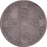 1707 CROWN ( GF ) - CROWN - Cambridgeshire Coins