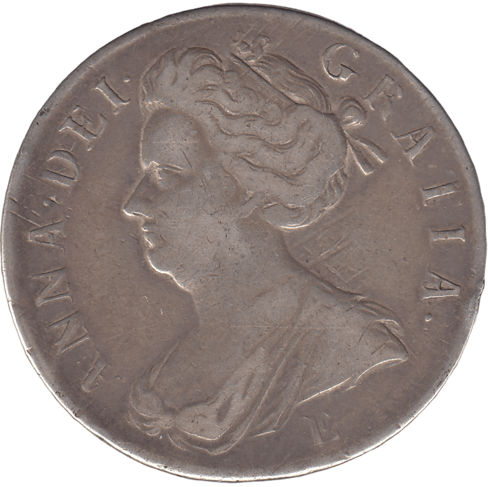 1707 CROWN ( GVF ) SEXTO EXETER MINT - CROWN - Cambridgeshire Coins