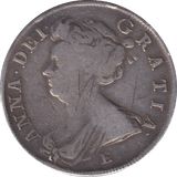 1707 HALFCROWN ( FINE ) - HALFCROWN - Cambridgeshire Coins