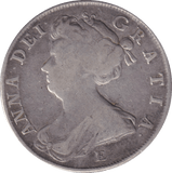 1707 HALFCROWN (FINE) - HALFCROWN - Cambridgeshire Coins