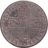 1707 HALFCROWN ( GF ) - HALFCROWN - Cambridgeshire Coins