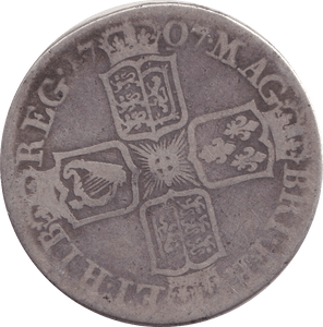 1707 HALFCROWN ( NF ) - HALFCROWN - Cambridgeshire Coins