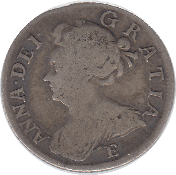1707 SHILLING ( FINE ) E - Shilling - Cambridgeshire Coins
