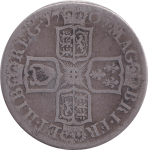 1707 SHILLING ( FINE ) - SHILLING - Cambridgeshire Coins
