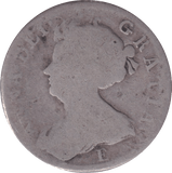 1707 SHILLING ( FINE ) - SHILLING - Cambridgeshire Coins