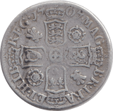 1707 SIXPENCE ( FINE ) - SIXPENCE - Cambridgeshire Coins