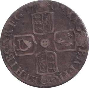 1707 SIXPENCE ( FINE ) - SIXPENCE - Cambridgeshire Coins