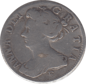 1707 SIXPENCE ( NF ) - SIXPENCE - Cambridgeshire Coins
