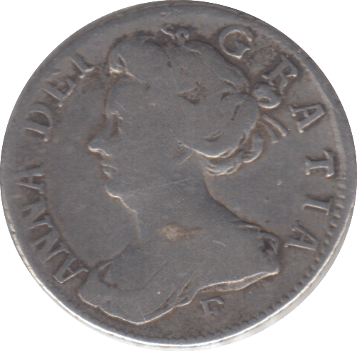 1707 SIXPENCE ( NF ) - SIXPENCE - Cambridgeshire Coins