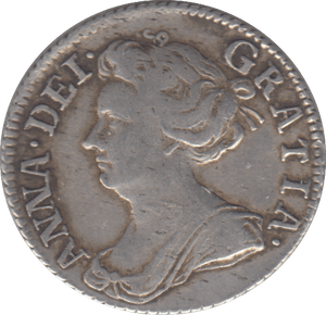 1707 SIXPENCE ( VF ) - SIXPENCE - Cambridgeshire Coins