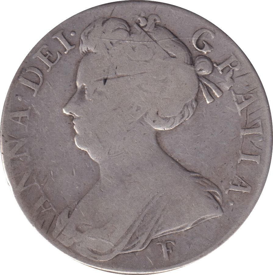 1708 CROWN ( FINE ) - CROWN - Cambridgeshire Coins