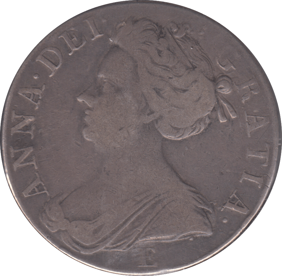 1708 CROWN ( GF ) E - CROWN - Cambridgeshire Coins