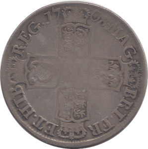 1708 HALFCROWN ( FINE ) - Halfcrown - Cambridgeshire Coins