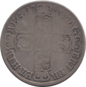 1708 HALFCROWN ( FINE ) - Halfcrown - Cambridgeshire Coins