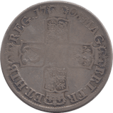 1708 HALFCROWN ( FINE ) - Halfcrown - Cambridgeshire Coins