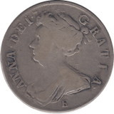 1708 HALFCROWN ( FINE ) - Halfcrown - Cambridgeshire Coins
