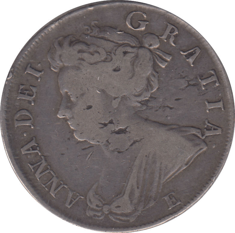 1708 HALFCROWN ( GF ) - HALFCROWN - Cambridgeshire Coins