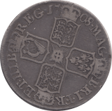 1708 HALFCROWN ( GF ) - HALFCROWN - Cambridgeshire Coins