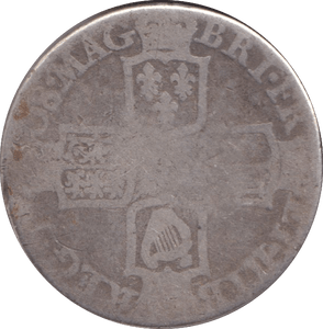 1708 SHILLING ( FAIR ) - SHILLING - Cambridgeshire Coins