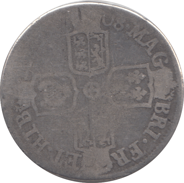 1708 SHILLING ( NF ) - SHILLING - Cambridgeshire Coins