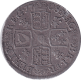 1708 SIXPENCE ( FINE ) - SIXPENCE - Cambridgeshire Coins