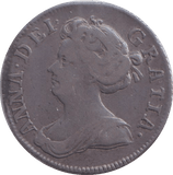 1708 SIXPENCE ( FINE ) - SIXPENCE - Cambridgeshire Coins