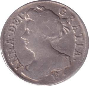 1708 SIXPENCE ( NF ) - SIXPENCE - Cambridgeshire Coins