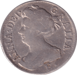 1708 SIXPENCE ( NF ) - SIXPENCE - Cambridgeshire Coins